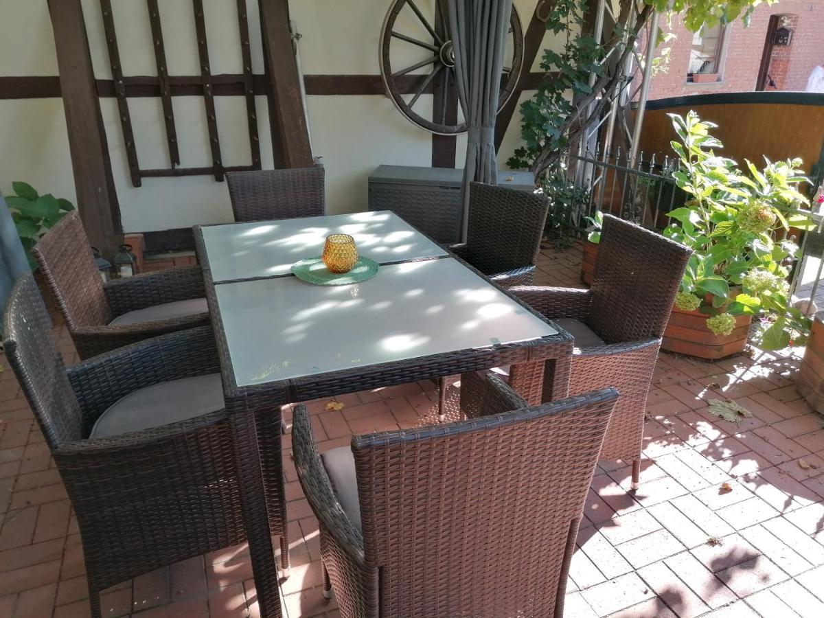 Pension Am Buhnenkopf Tangermünde Extérieur photo