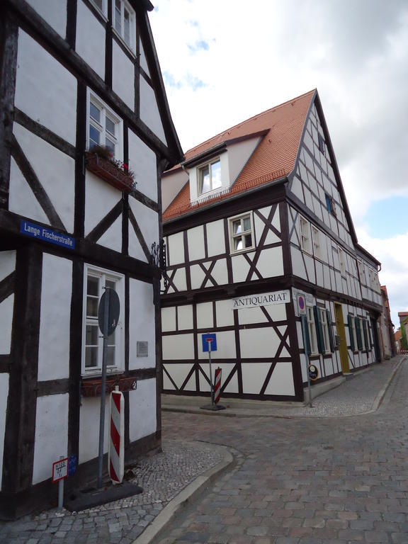 Pension Am Buhnenkopf Tangermünde Extérieur photo
